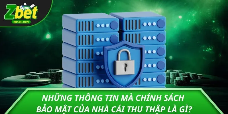 Những thông tin mà chính sách bảo mật của nhà cái thu thập là gì?